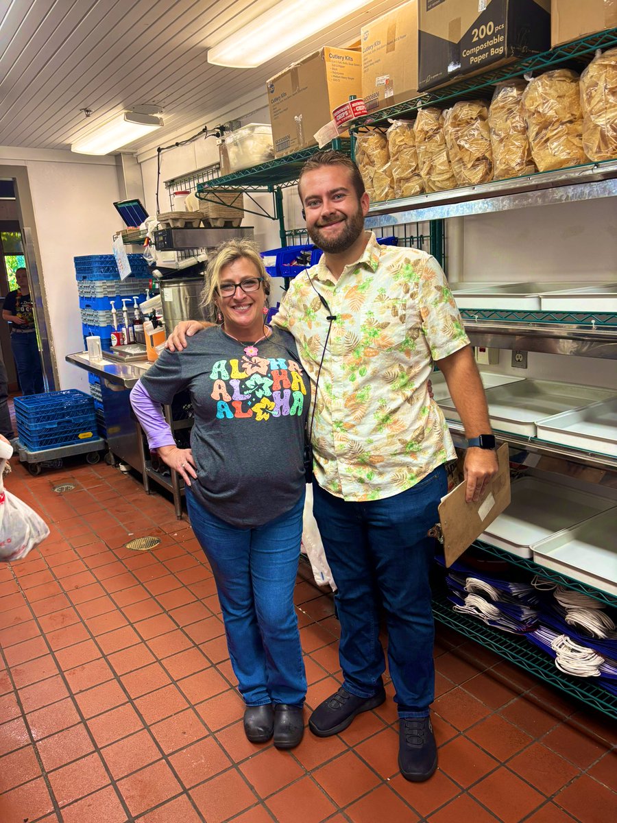 Dress down for St. Jude’s! Hawaiian weekend 🌺 #StJudes