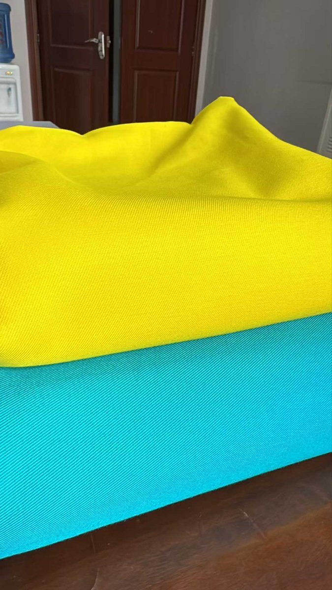 hbcftex's tweet image. CN18 x 13 7oz yellow and sea green LCL shipment,  We are a factory and we have professional team of workers , technicians and inspectors.