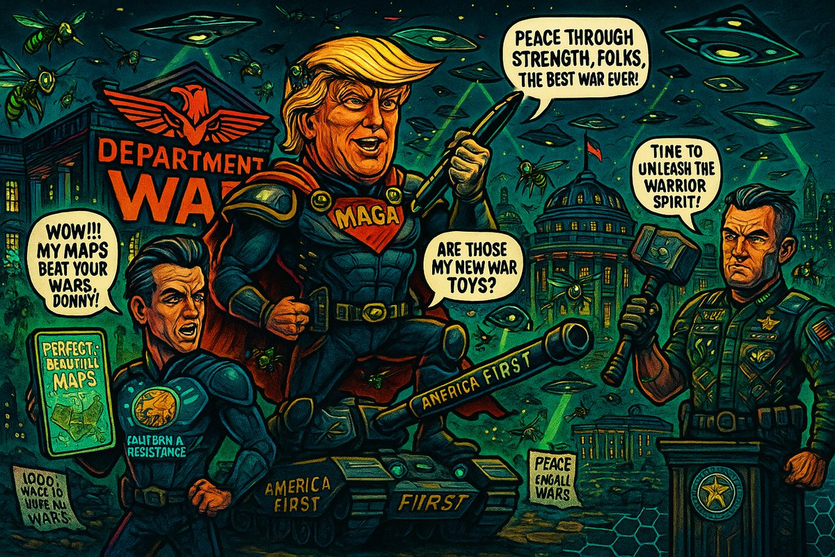 Interesting rebrand. It seems a bit hostile, though.

Who are we at war with?