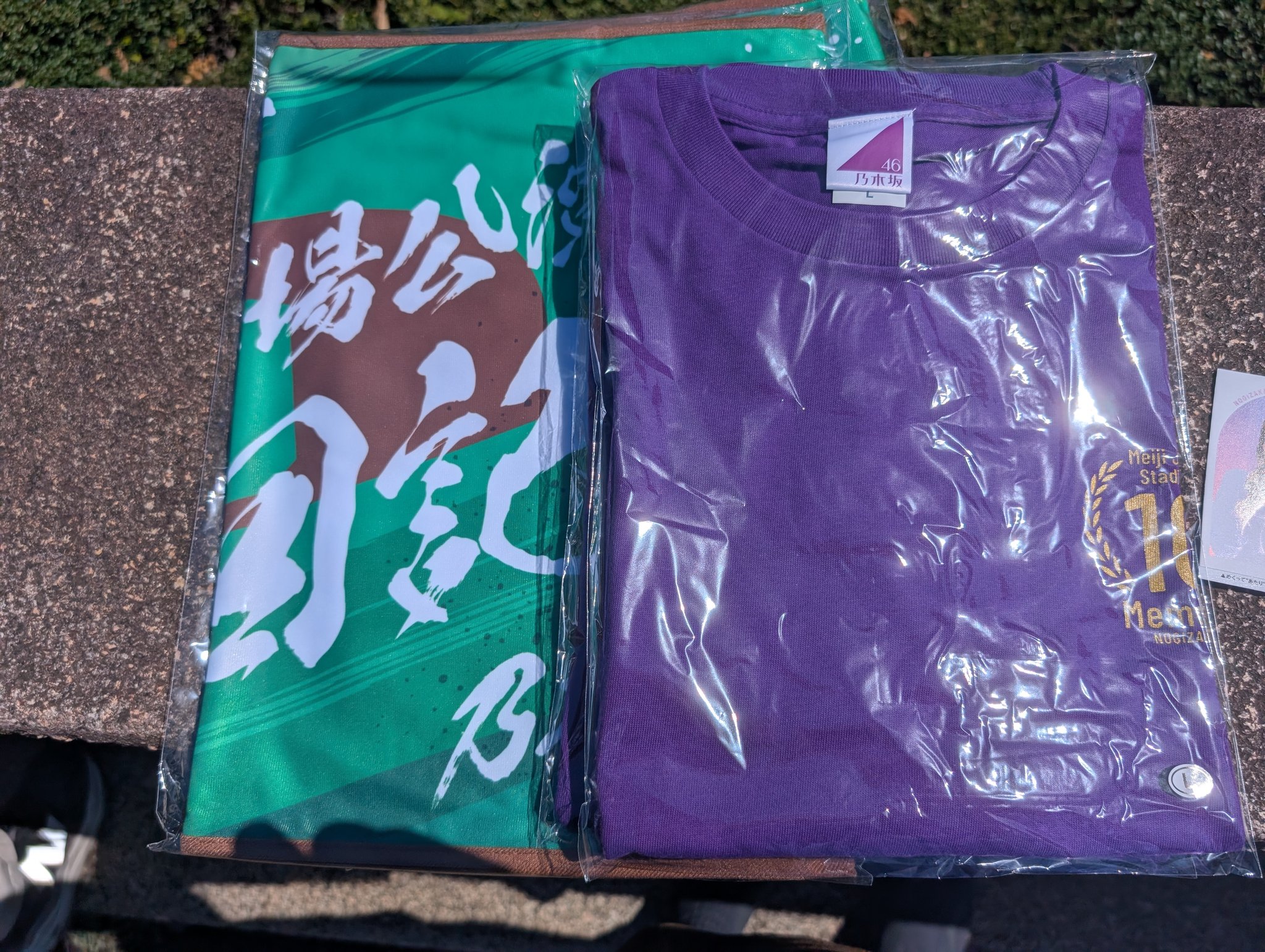 ショルダータオル Tシャツ明治神宮野球場公演10回記念 乃木坂46 ショルダータオル 明治神宮野球場公演10回記念 乃木坂46 - メルカリ
