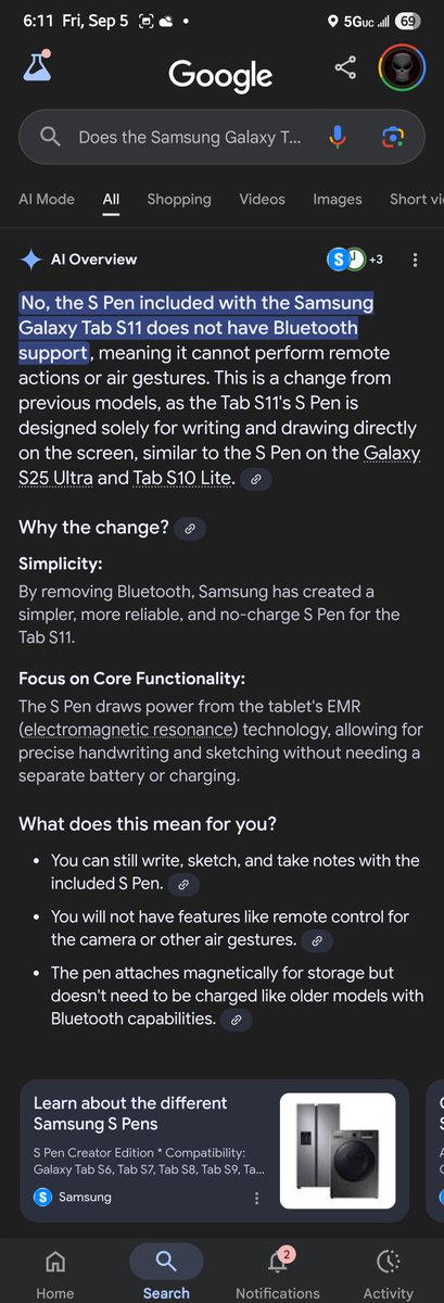 WAH, WAH, WAH!!!
I KNEW IT!
BY 2027 THE S PEN WON'T EVEN EXIST!
I'M CALLING IT NOW!