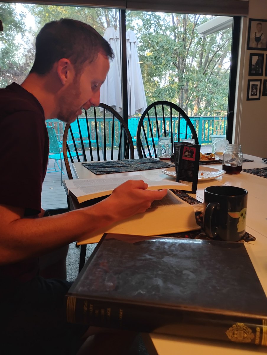 At dinner tonight someone wanted to use ChatGPT to look up a word, but everyone else at the table shouted “LOOK IT UP IN THE DICTIONARY” so the entire family spent the next ten minutes looking up word origins in the Oxford English Dictionary and Skeat’s Etymological (1883).