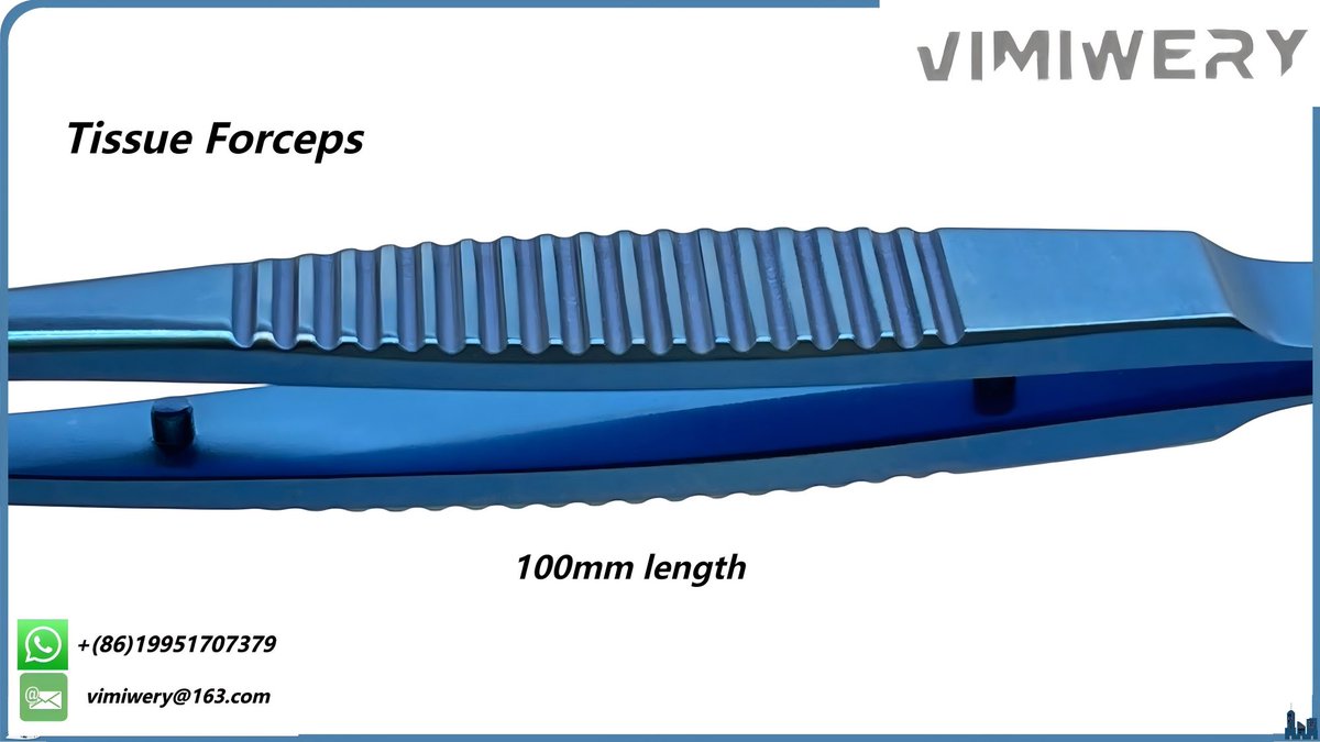 vimimery's tweet image. TissueForceps,
professional #ophthalmic #surgical #instruments. Shafts: Straight and Curved; 1*2 teeth, delicate, 100mm long. You can reach out for more details.
Email: vimiwery@163.com
ebay.com/usr/vimiwery

#ophthalmic #ophthalmology #ophthalmologist #eyesurgery #eyecare
