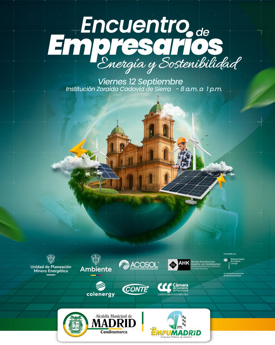 Conectando ideas, generando un futuro sostenible‼️ NO te lo puedes perder⚡️<a href="/AlcaldiaMadrid/">Alcaldía de Madrid</a>