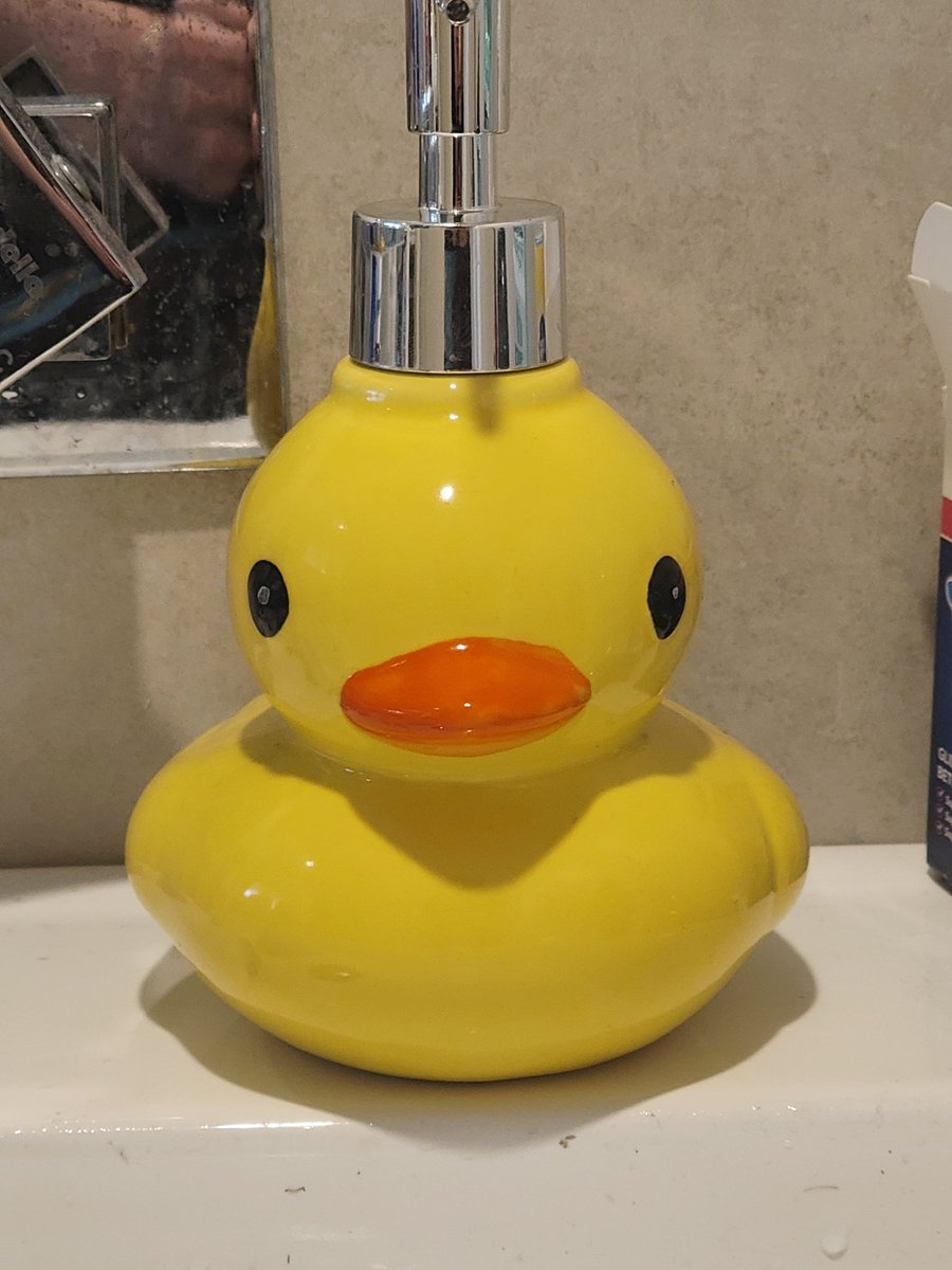Free will means I'm buying a duck soap dispenser. AND NO ONE CAN STOP ME!!