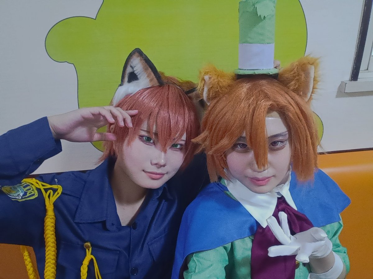 Dハロ近いのでお友達とコスカラして来てます！