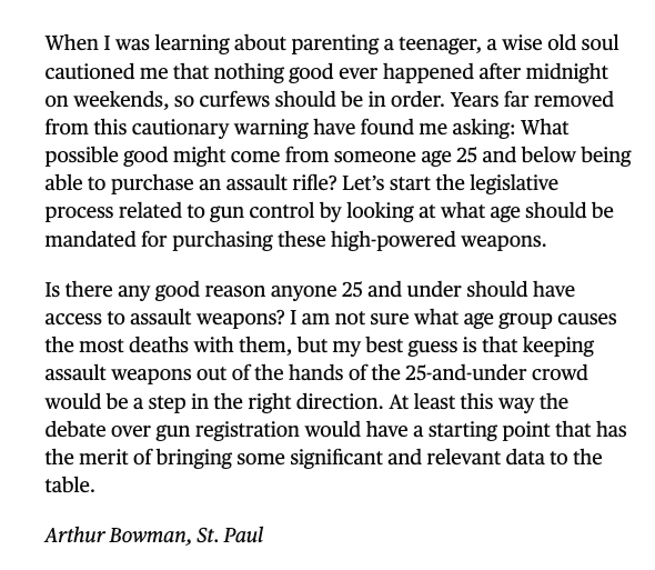 Yes.  It's called the Second Amendment.

18, 19, 20, 21, 22, 23, and 24-year-old adults are "the people" protected by the Second Amendment.

And it shall not be infringed.