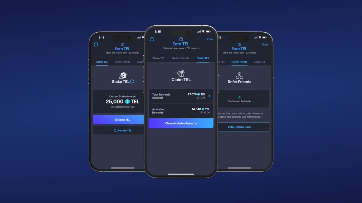 💠 Telcoin $TEL Distribution Live

The $TEL distribution has officially started!
Snapshot participants and early community supporters can now claim their allocations.
🔗 claims-telcoin.network

$TEL is more than a token — it powers governance, staking rewards, digital identity,
