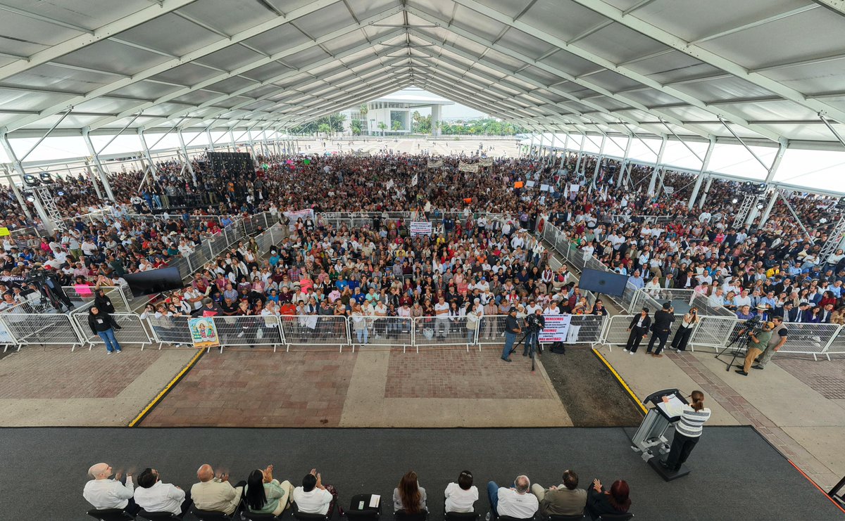 A 11 meses de gobierno de territorio, rendimos cuentas en Guanajuato, Aguascalientes y Zacatecas. La transformación avanza.