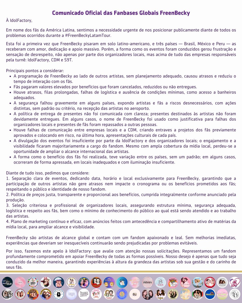 FreenBecky_Data数据组 (@freenbecky_data) on Twitter photo On behalf of the LATAM fandom, we respectfully ask
<a href="/IDOLFACTORYTH/">IDOLFACTORY</a> to consider our requests.
Respect FreenBecky respect FreenBecky’s fans 🫵🏻🫵🏻🫵🏻
<a href="/S9TConcert/">S9T Concert</a> <a href="/cdmentph/">CDM Entertainment</a>
#idolfactoryTH On behalf of the LATAM fandom, we respectfully ask
<a href="/IDOLFACTORYTH/">IDOLFACTORY</a> to consider our requests.
Respect FreenBecky respect FreenBecky’s fans 🫵🏻🫵🏻🫵🏻
<a href="/S9TConcert/">S9T Concert</a> <a href="/cdmentph/">CDM Entertainment</a>
#idolfactoryTH