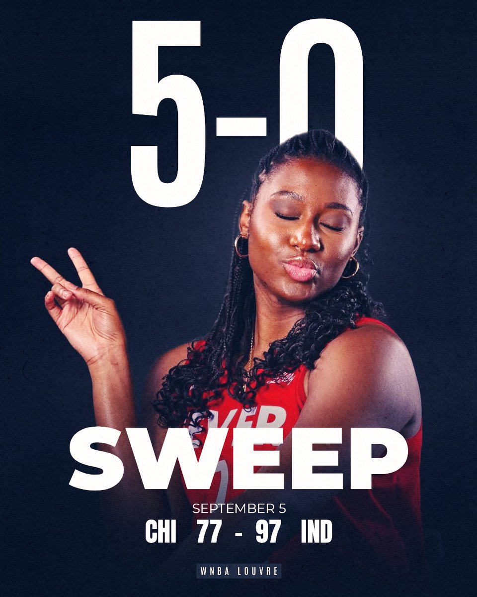 This full season belt we gave the Sky was the gift that kept on giving.  

5-0, average margin of victory 23 points 🤣