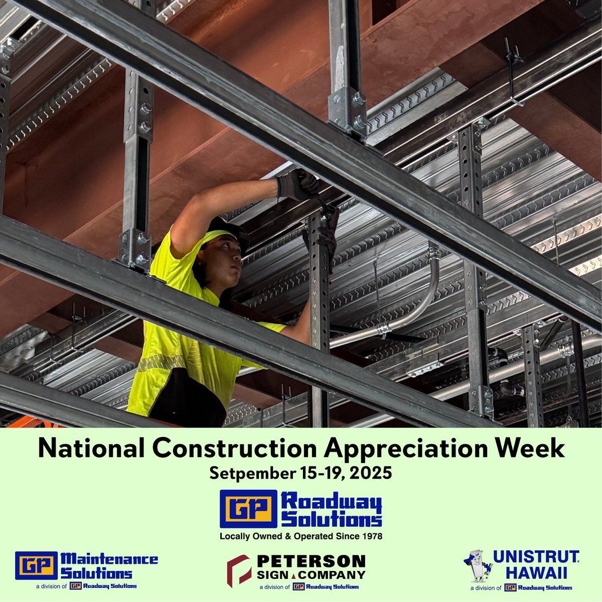 Unistrut install at Straub! Our workers are laying the foundation for strong, reliable support systems.
#ConstructionAppreciationWeek