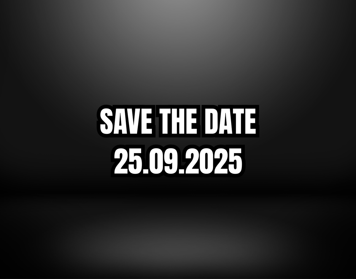 🐦‍⬛SAVE THE DATE 🐦‍⬛
    🐦‍⬛25.09.2025🐦‍⬛