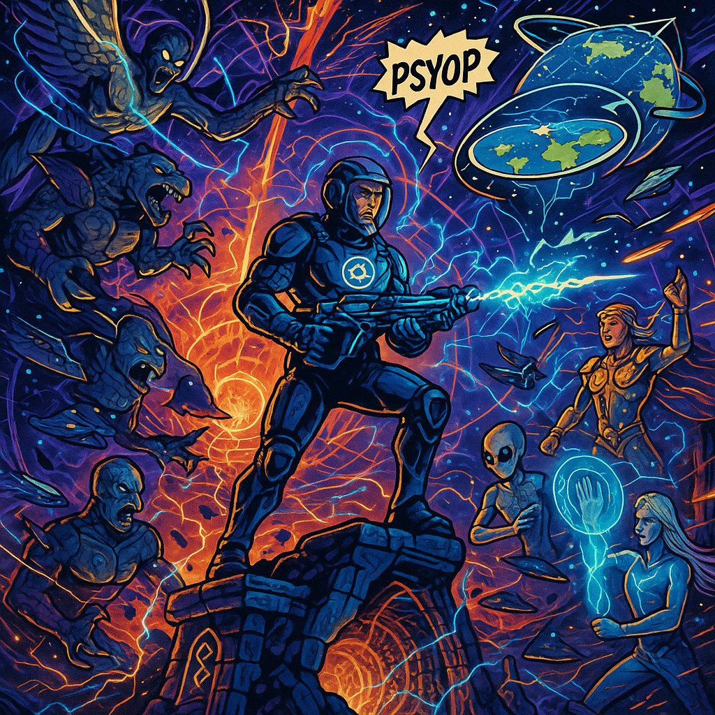 Hollow Earth with extensive underground cities and tunnels feels more plausible than Flat Earth.

The idea of vast tunnel systems like those hinted at in Operation Highjump or ancient myths of Agartha aligns better with geological anomalies (e.g., deep caverns) than a flat plane