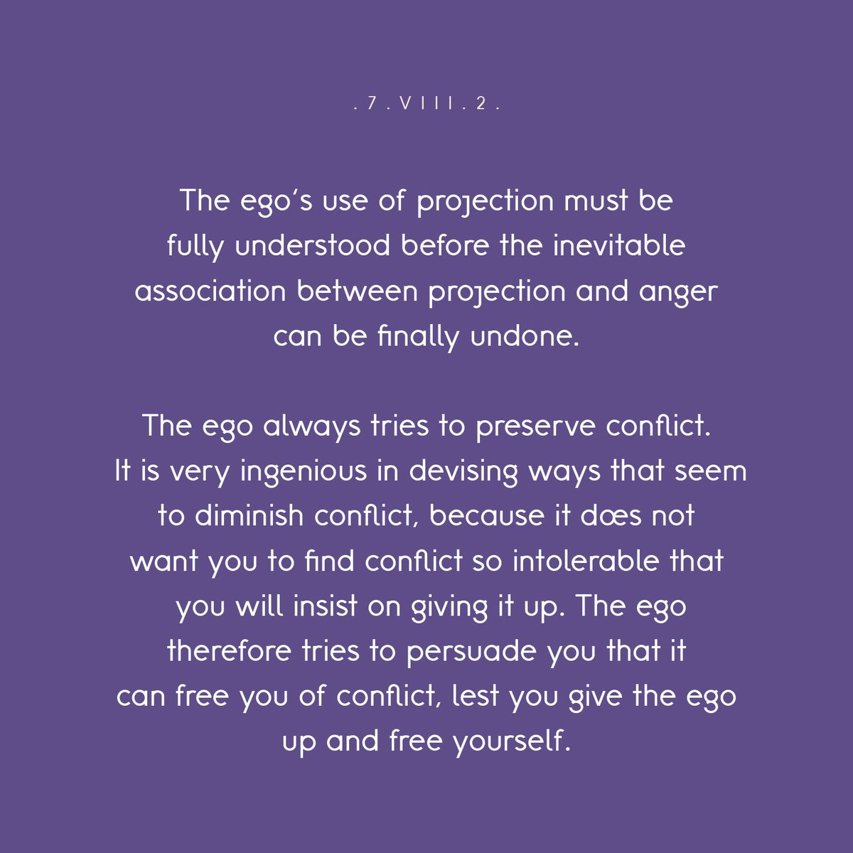 miracles_luv's tweet photo. The deceits of the ego.
.
..
...
#acim #acourseinmiracles #miracles #oneness #divineguidance #wisdom #love #godislove #youarelove #youaregod #returntolove https://t.co/0z0HR2kSjH