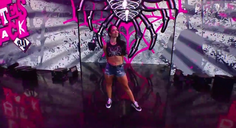 vurawrestling's tweet photo. AFTER 3,811 DAYS AJ LEE HAS RETURNED TO WWE ON #SmackDown https://t.co/IM0HhdSGh3