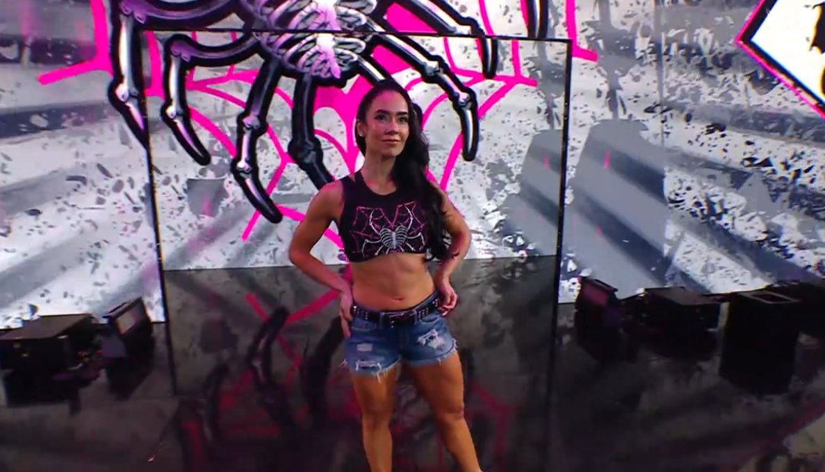 swerveinmone's tweet photo. EVERYONE SHUT UP, AJ LEE IS BACK https://t.co/4xZLMHb54t
