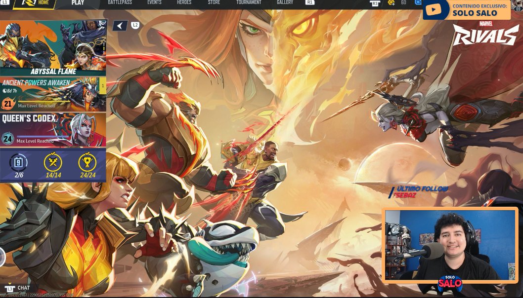 Tomando un descanso de Silksong para el último stream antes de que acabe la Temporada 3.5 de Marvel Rivals!