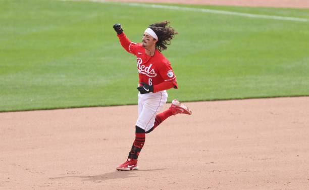 cammillerfilms's tweet image. Hot take: (Because I'm waiting for a film clip to render) The Reds miss Jonathan India more than you think.