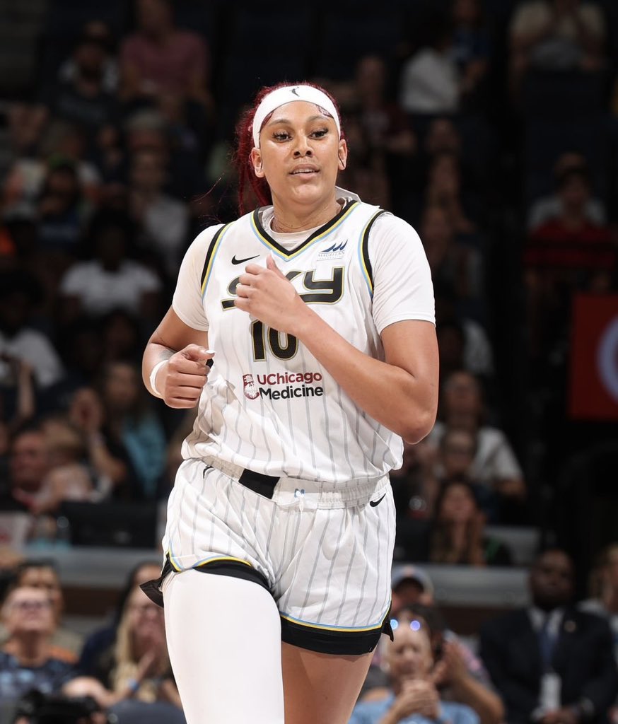 Kamilla Cardoso has surpassed Lisa Leslie and Candace Parker, and now ranks seventh in career rebounds among WNBA players through their first two seasons!

Cardoso also became the 12th fastest player in WNBA history to reach 800 points and 550 rebounds. ✨