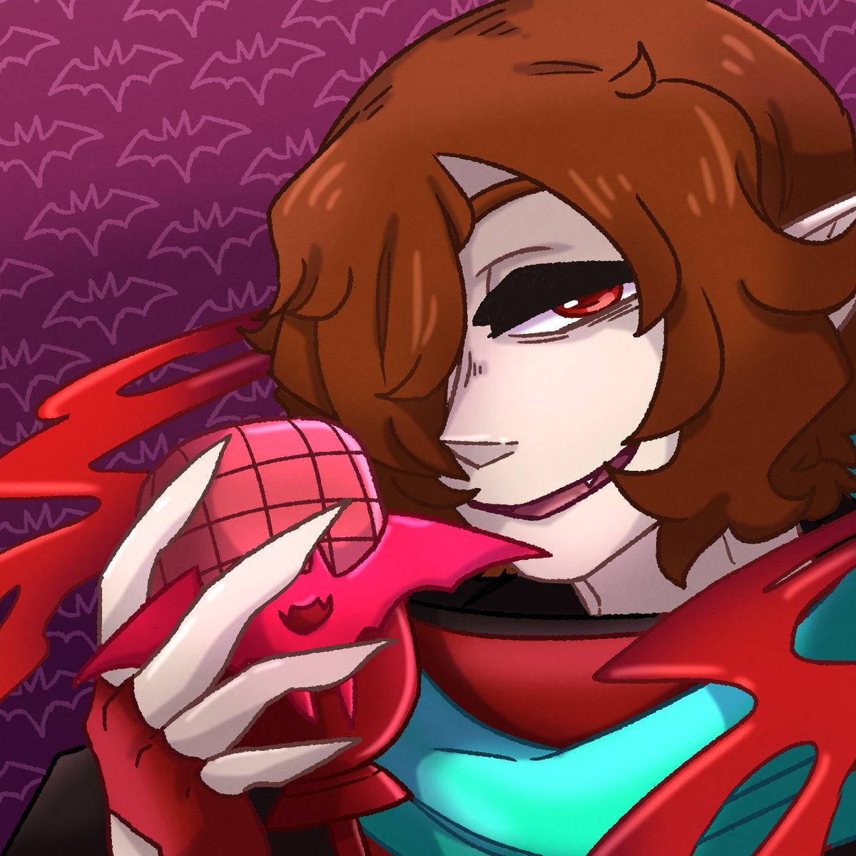 TheJDzero's tweet image. I will be using my friend @Neet_Vampire OC in my story and this is her OC I will also be info about OC once my last remaining OCs art are finished. The name of her and her OC is: Lunafreya The Vampire Neet