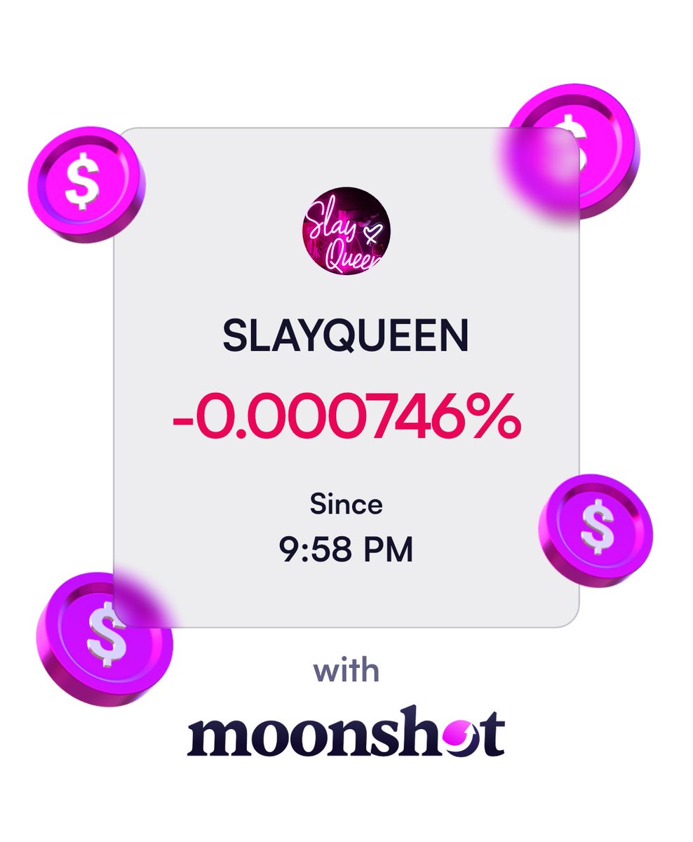 I'm down 0.000746% on Moonshot: moonshot.com/7A1Q57EmRqmQHQ…