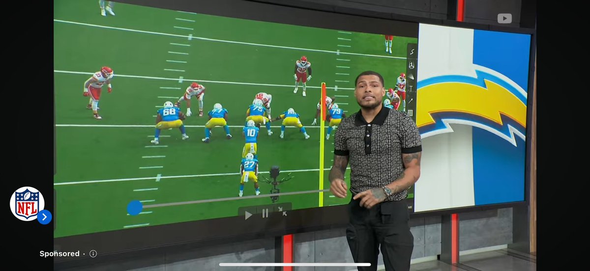 Great work by my guy <a href="/Mathieu_Era/">Tyrann Mathieu</a> on <a href="/YouTube/">YouTube</a> pregame tonight.