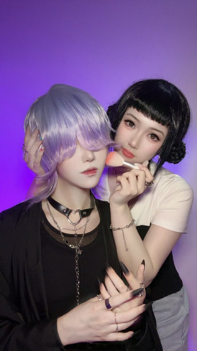 MiukoCosplay's tweet photo. 💓KPop Demon Hunters Zoey &amp; Sajaboys Mystery ~ 😽Let me do your makeup today!
KPop Demon Hunters WIGS here: https://t.co/WhxgLQg5ME
Sajaboys WIGS here: https://t.co/4ArjVPsv8O
More wonderful cosplay items here: https://t.co/v8l9mnffER    #zoey #Sajaboys #Sajaboyscosplay https://t.co/ous8hFPDDM