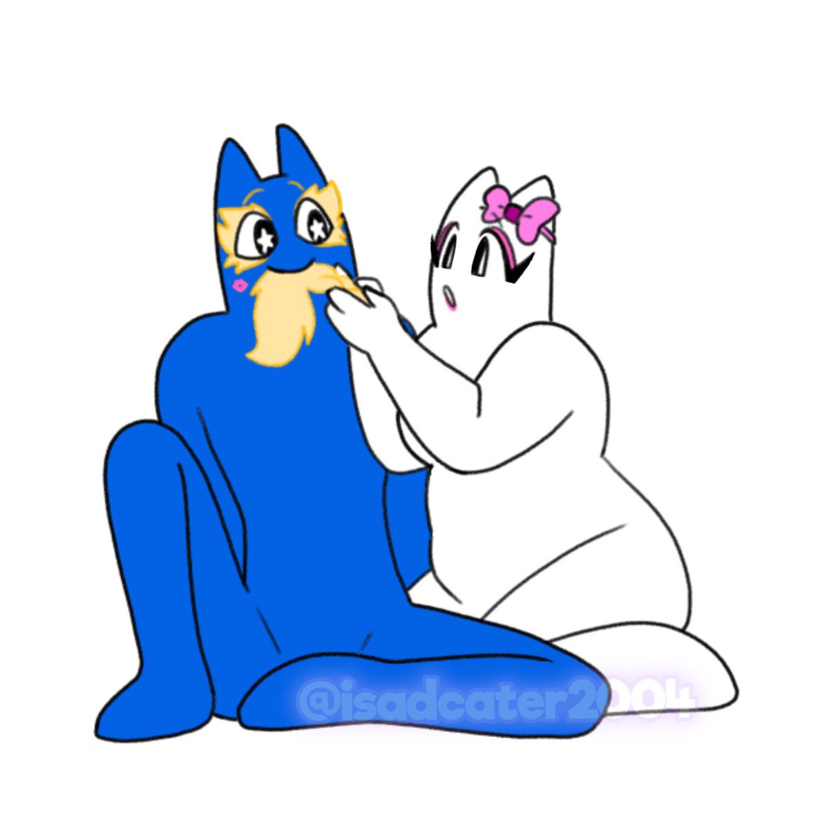 isadcater2004's tweet photo. Flumbo X Banbaleena
Braids in the beard 💙🩷

#gartenofbanban #gartenofbanbanfanart #Flumbo #Banbaleena https://t.co/nrIeheVcgt