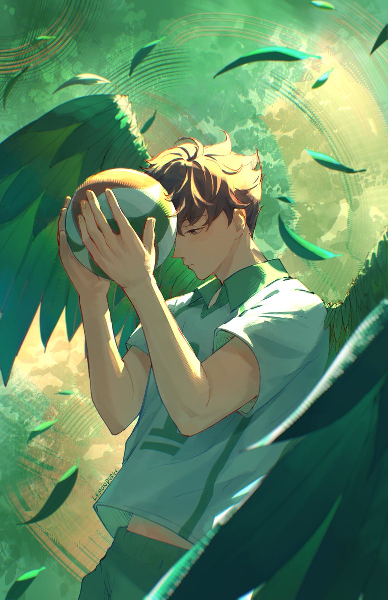 redrew an old #oikawa 🍃