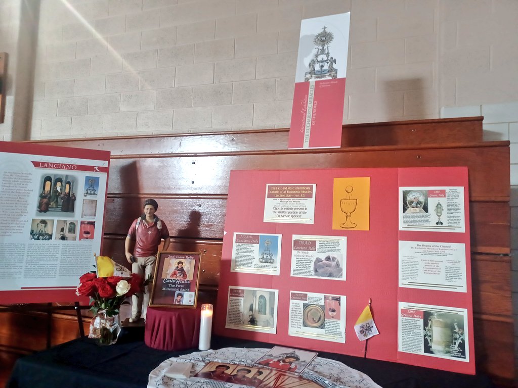 TheGrottoParish's tweet photo. Sunday, September 7th is our parish picnic and we'll celebrate our Lady's Birthday and the canonization of Bl. Carlo Acutis with a documentary titled "I AM WITH YOU" in the School at 11:30 a.m. and 2:00 p.m. Everyone is invited to enjoy the day with us! https://t.co/pwZHSOFEVI