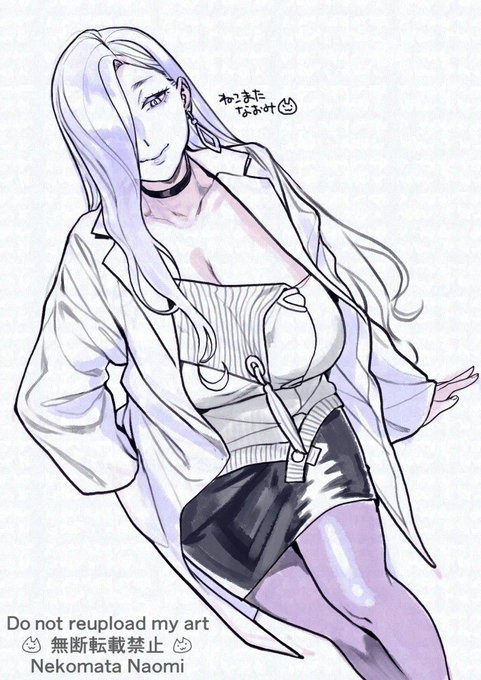 保健室にいてほしいおみぃさん
白衣うまく描けるようになりてえなあ 