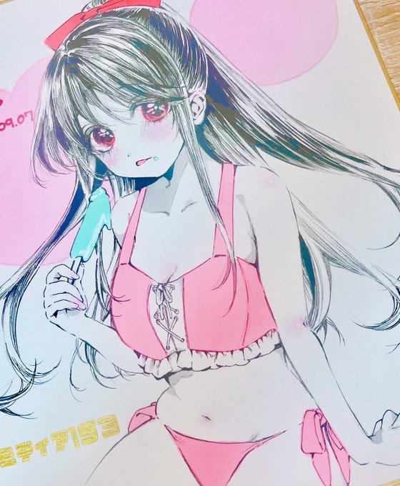 色紙の進捗です あとはあむちゃん 