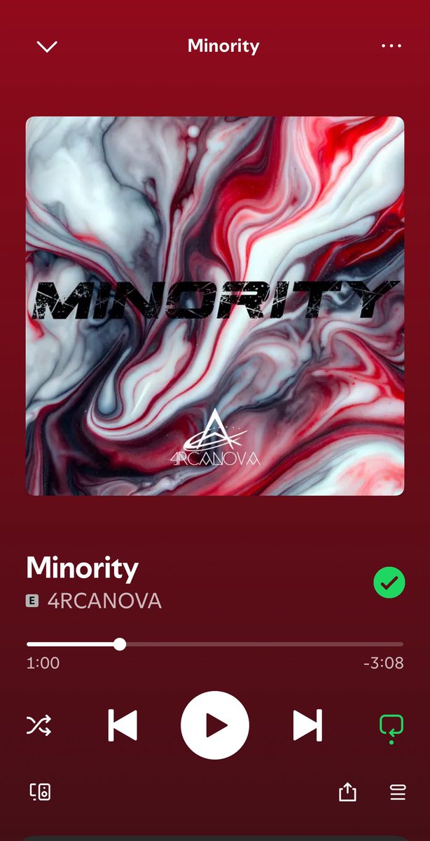 「前へ倣え」を拒み続けて

この曲を歌う時、自分と重ねて歌ってます。Minorityは私。

自分で自分が許せない時
前向きになれない時、誰でもあるはず。

振り向いたら誰もいない世界が楽しいか？

失敗と成功を積み重ねて訪れた今日を、無駄にしないように。

#4RCANOVA #アルカノヴァ