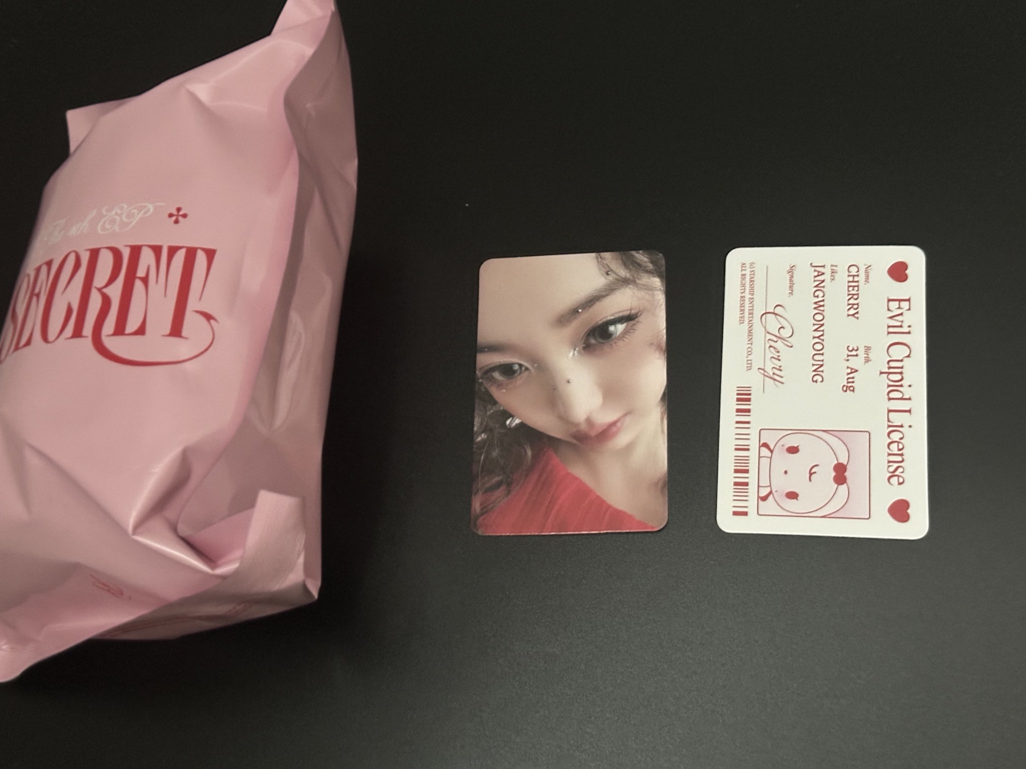 IVE SECRET Evil Cupid Ver. ウォニョン IVE SECRET EVIL CUPID Ver