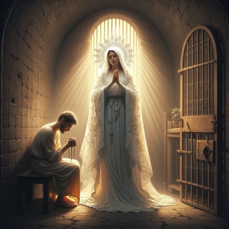 When Mother Mary is in the home,
the devil does not enter ✨️