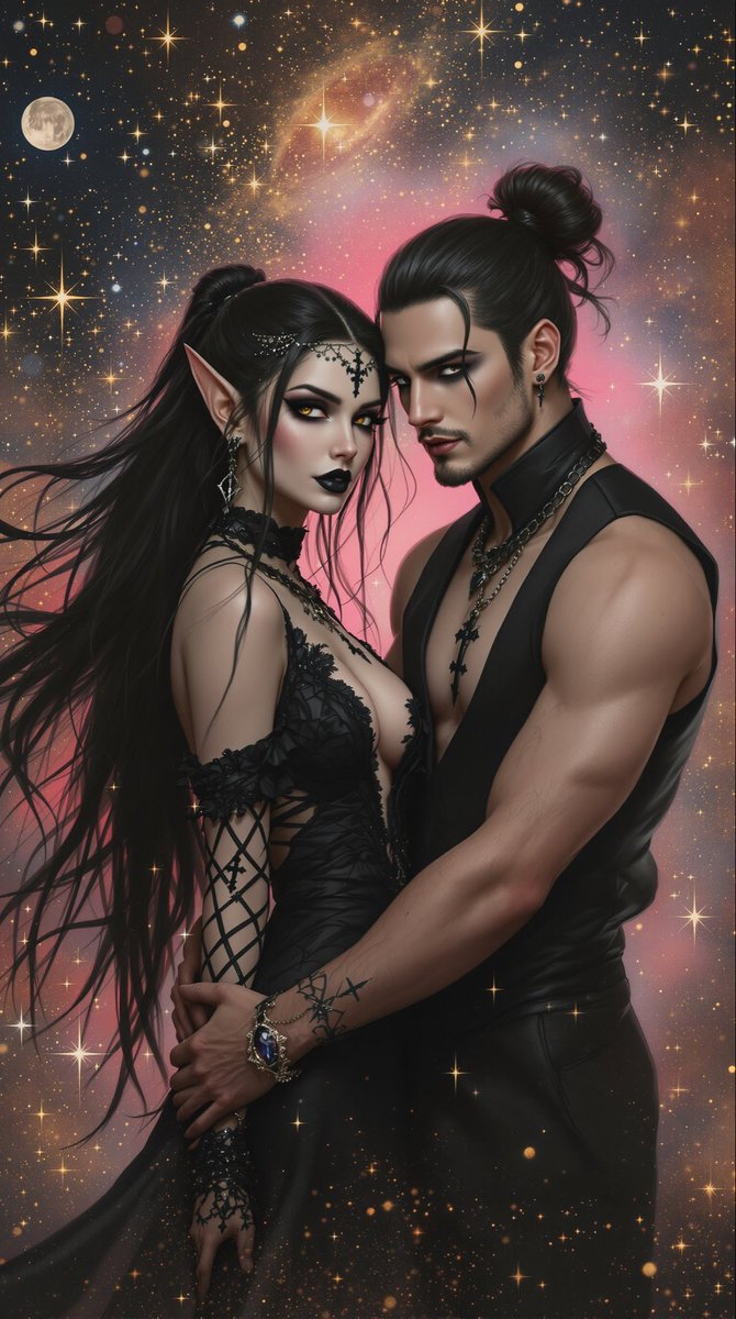 QT Goth Elf with Human Boyfriend 
invite from <a href="/369muscariAi/">Aurora𓂀Ai</a> 

I invite <a href="/Enemies_Of_Art/">Enemies_Of_Art</a> <a href="/RedfearnMike/">Michael Redfearn</a> <a href="/Wild_Women1176/">Wild Warrior Women and Hydra Art</a> <a href="/WhisperMeHarder/">WhisperMeHarder</a> <a href="/JasonVitale14/">𝕲𝖚𝖗𝖚 𝕾𝖈𝖔𝖗𝖕𝖎𝖔𝖓 🔥 🦂</a>