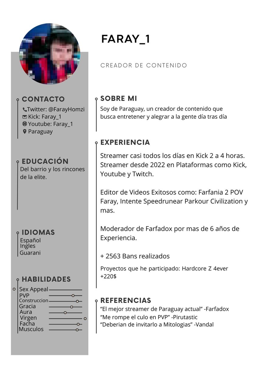 MI CV 🔥🔥