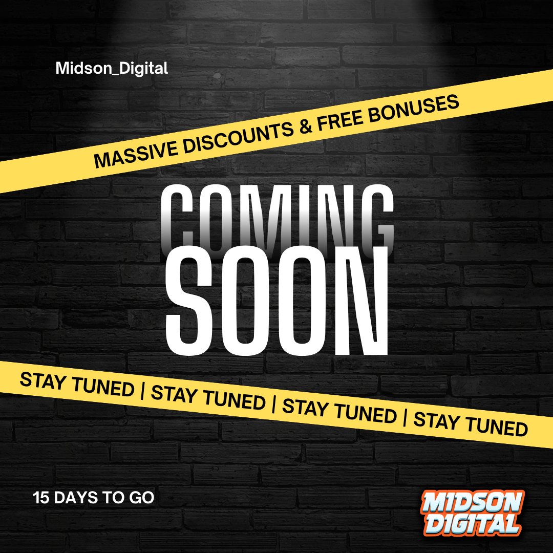 midsondigital's tweet image. ✨ Something exciting is cooking…
We’ve been quietly building something behind the scenes—something we know you’ll love. ❤️

It’s fresh. It’s different. And it’s almost here. 👀🔥

Stick around, cuz the reveal will be worth the wait. 🚀

#ComingSoon #StayTuned #ExcitingThings