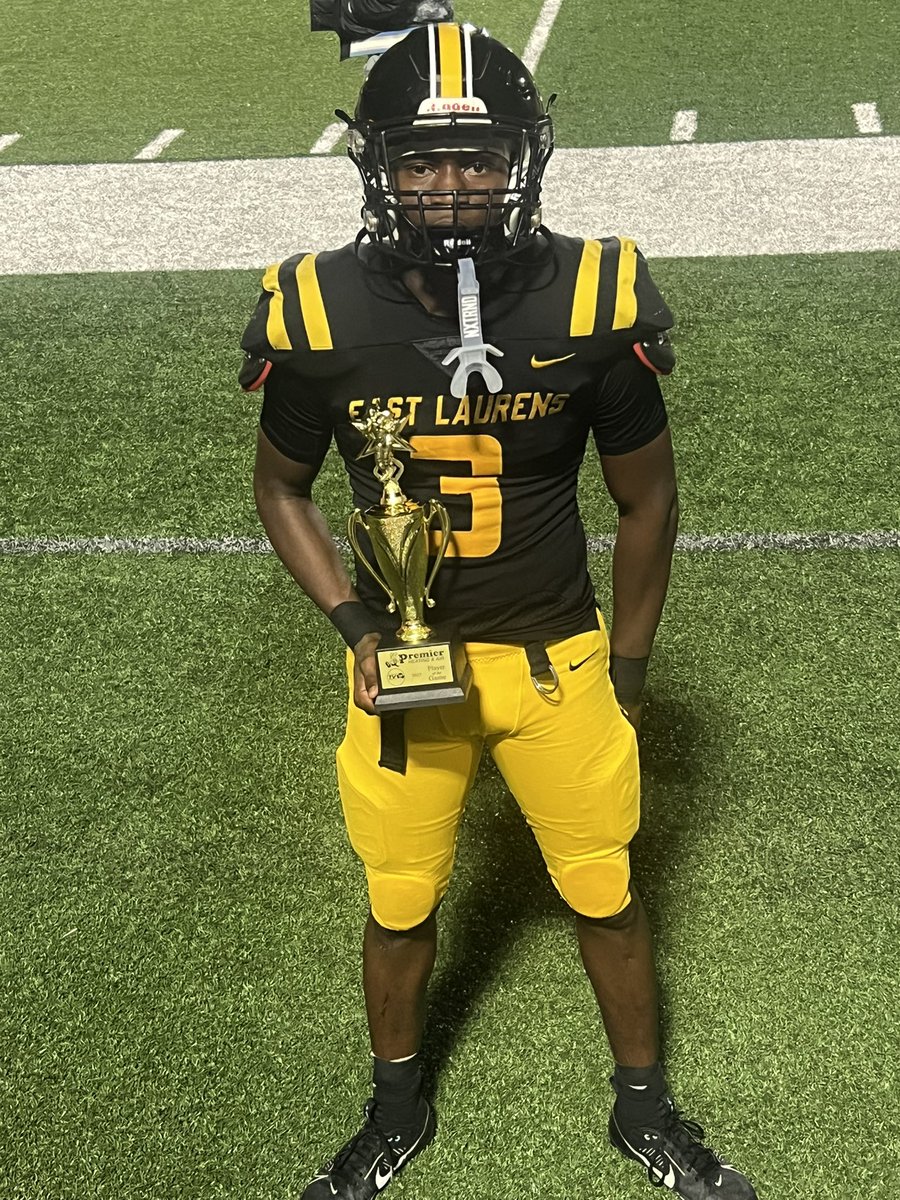 Player of The Game!! Big Team Win over Central Macon 58-0💛🖤