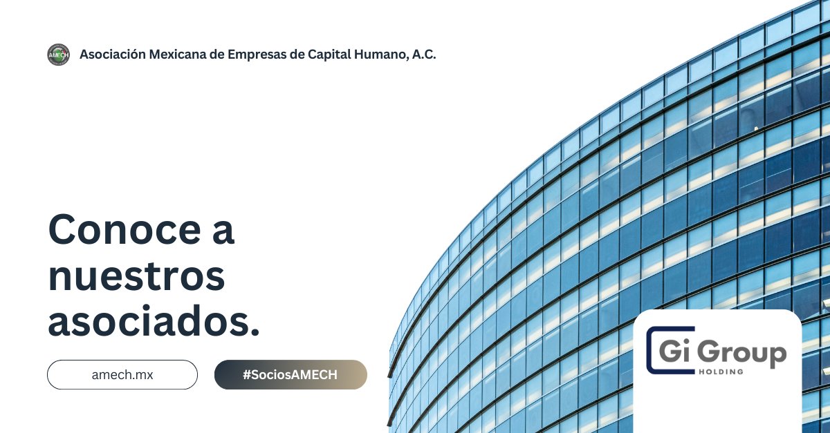 AMECHMX's tweet image. Gi Group Holding MX: líder global en RRHH, personal temporal, directivos, BPO y QiBit para talento tech.
 gigroupholding.com/country/mexico/
#TechRecruitment #RRHH #DigitalTalent