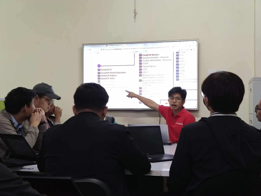 Sitesphil's tweet photo. We’re grateful for the opportunity to deliver Comptia's Cloud Essentials+ Training for the Department of Information and Communications Technology (DICT)! 

Big thanks to DICT for the collaboration, and we look forward to working together again.

#SitesPhil #DICT #CloudEssentials https://t.co/VvgMbwojKf
