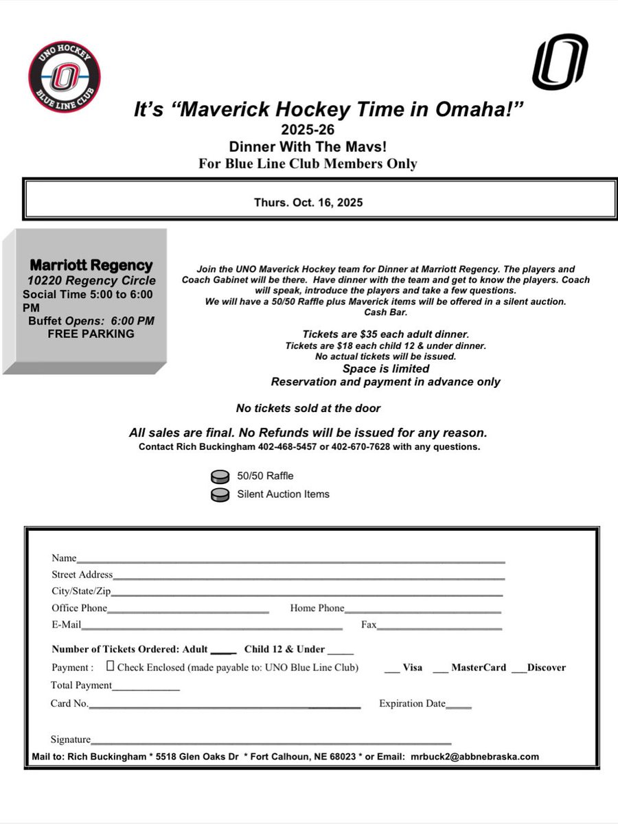 UNO Blue Line Club tweet media