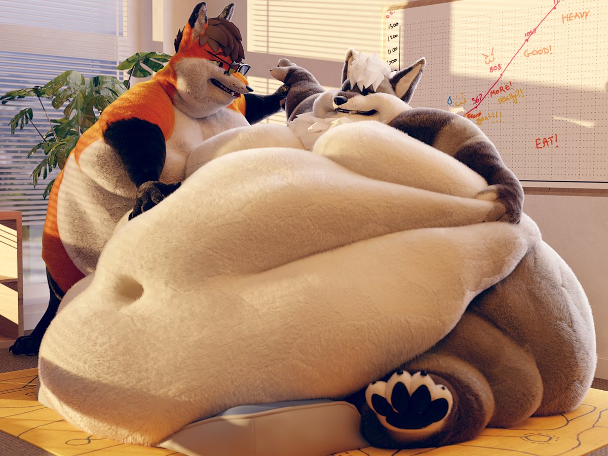Aruyote's tweet photo. Part 9!? What if he got even fatter!?

That's it, for real this time! https://t.co/vo4rDDdArm