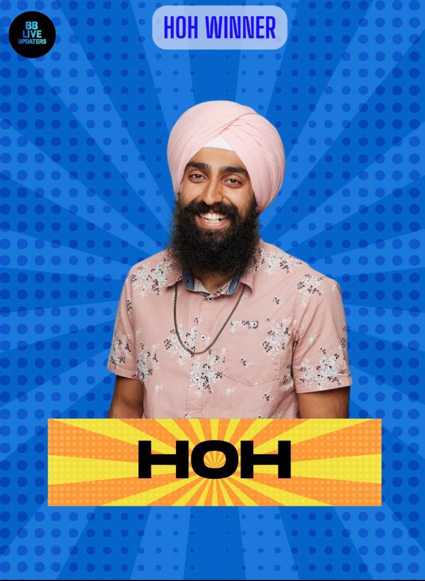 Feeds are back! Jag has won the HOH 
#BB27