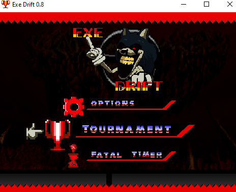 RaddarRat's tweet photo. @AnarackWStudios And to add to this, i have been off and on working on Exe Drift, a project of mine to make an exe kart racer in the style of Sonic Drift for the Sega Megadrive, but Exe Drift is all still WIP stuff https://t.co/6vs22GI3jq