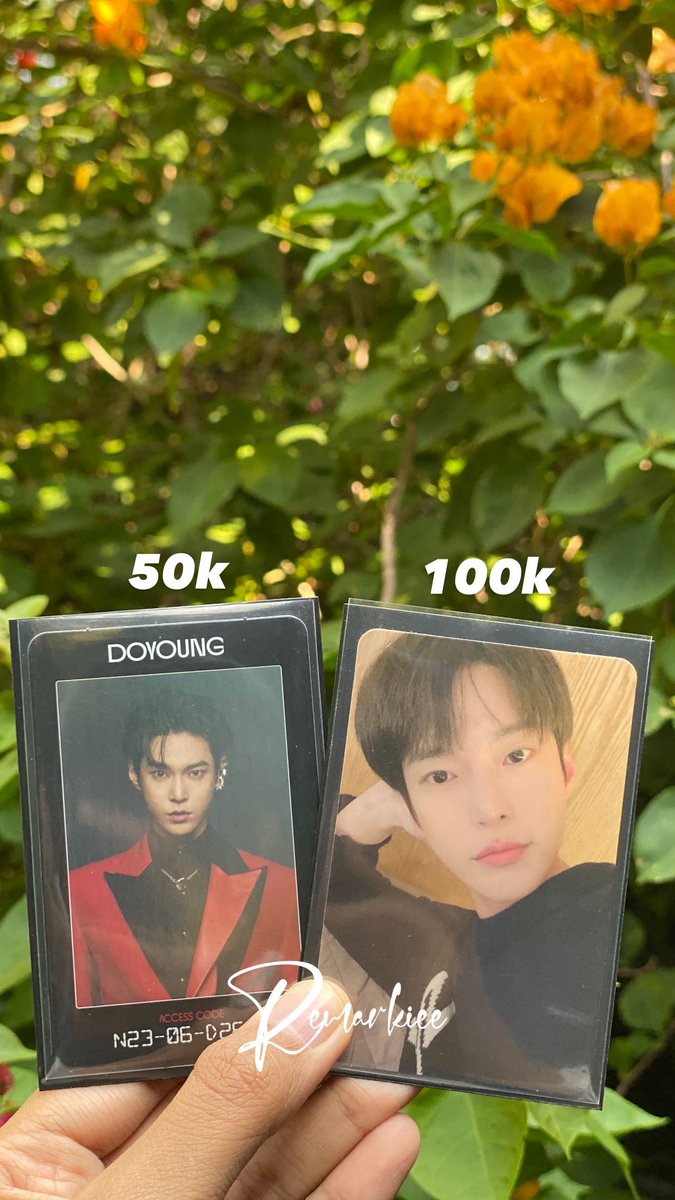 REMARKIEE's tweet photo. WTS [want to sell]
PC doyoung resonance pt.2 arrival ver TAKE ALL

💰 150k 
🍊 Freeong + Admin
📍Bandung 

Tags. photocard nct doyoung https://t.co/V8yEMHpTvO