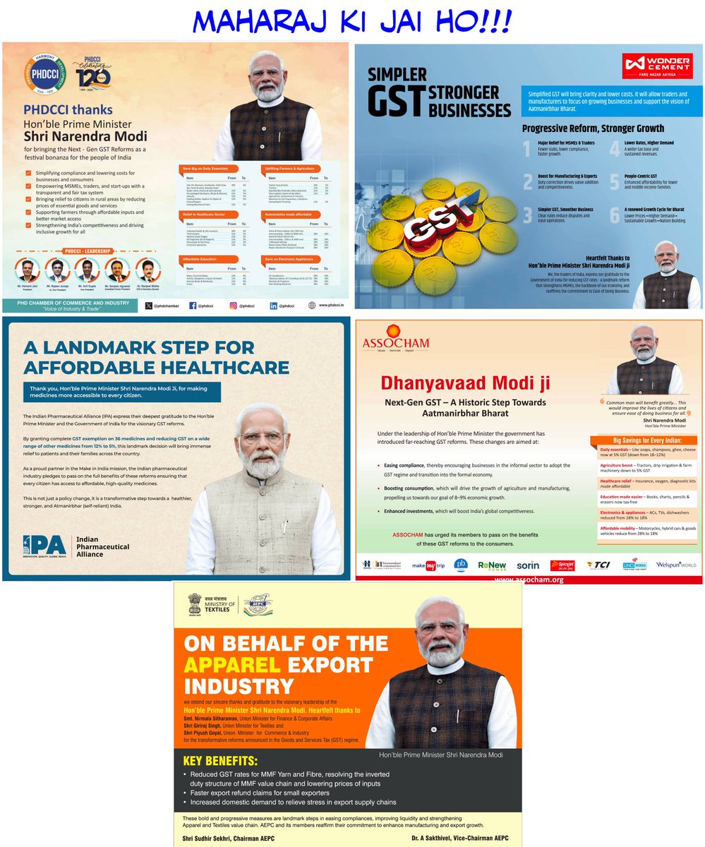 Ruler: Y'all need to be thankful for me doing my job. Show me gratitude, ok? It's a gift, remember! 
We all: "Maharaj Ki Jai Ho!!!!! Dhanya Ho Aap Ki!!!!!!"