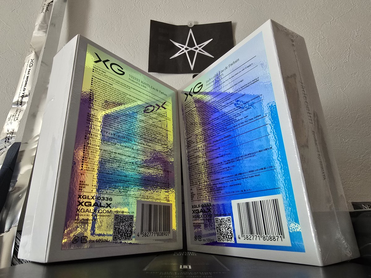 XG JURIN HINATA MAYA 香水 XG 3rd ANNIVERSARYシリーズ・メンバープロデュースのフレグランス