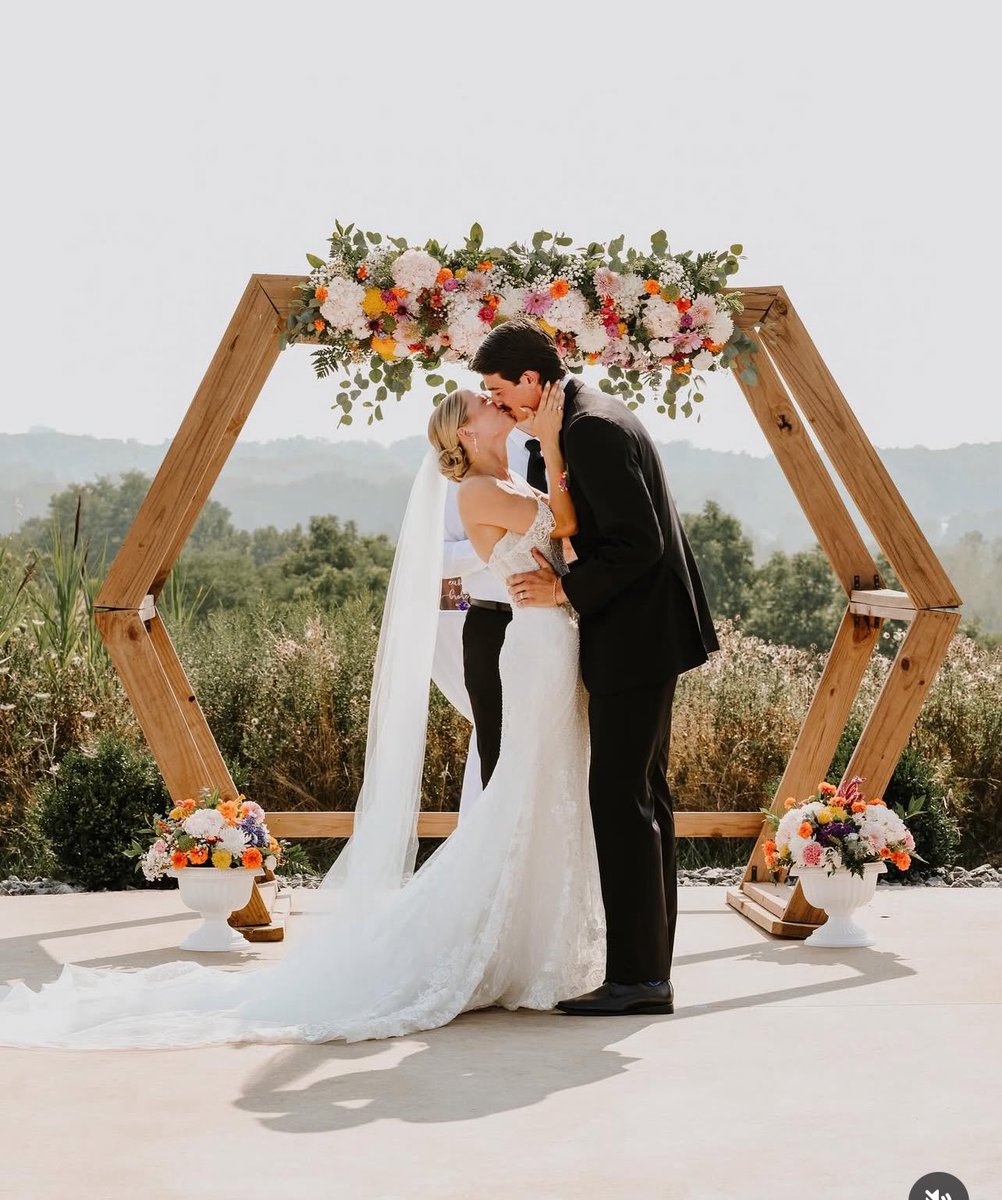 ❤️💙❤️💙 it’s been close to a month since Cole and Lydia exchanged their vows. We pray all of God’s blessings on their marriage. 💙❤️💙❤️